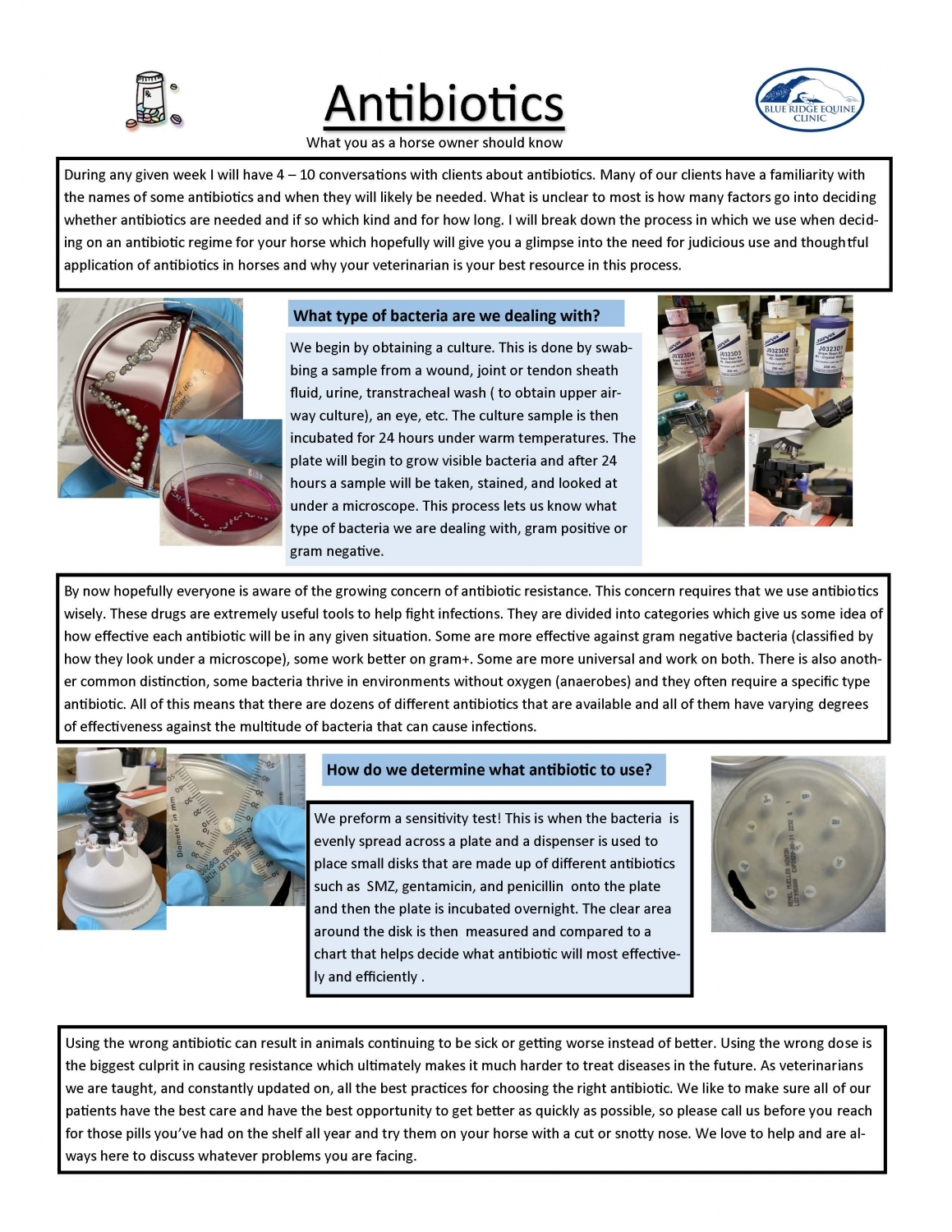 Antibiotics post